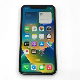 au iPhoneXR 64GB ホワイト MT032J/A Apple 【IMEI：357374096906050】【利用制限：○】店頭/他モール併売《家電・山城店》S874