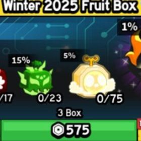 💎Winter2025FruitBox💎 10回 | ロブロックス(ROBLOX)のアカウントデータ、RMTの販売・買取一覧