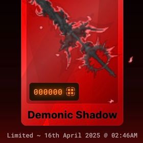 demonic shadow デスボール | ロブロックス(ROBLOX)のアカウントデータ、RMTの販売・買取一覧