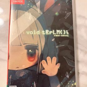 void tRrLM(); （ボイド•テラリウム）Switch版