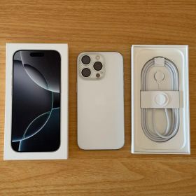 iPhone 16 Pro 256GB ホワイトチタニウム SIMフリー 95%