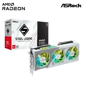 【P10倍！ 3/20 20:00 ~ 3/26 01:59】ASRock Radeon RX9060XT 搭載 グラフィックボード GDDR6 8GB 【国内正規代理店品】RX9060XT SL 8GO