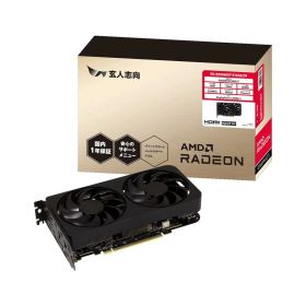 玄人志向 AMD Radeon RX9060XT 搭載 グラフィックボード GDDR6 16GB 【国内正規品】 RD-RX9060XT-E16GB/DF