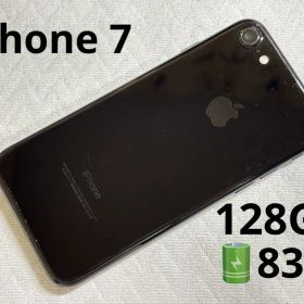 Apple iPhone 7 128GB ジェットブラック SIMフリー