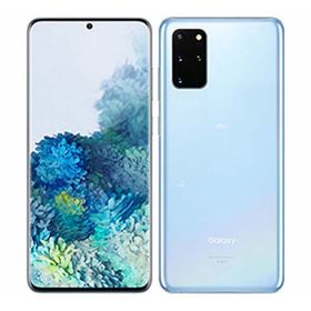 【中古】 SCG02 Galaxy S20+ 5G クラウドブルー scg02bl7mtm