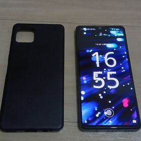 アクオス(AQUOS)のAQUOS sense6 シムフリー 楽天モバイル可 SH-54B ケース付(スマートフォン本体)