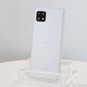 〔中古〕SHARP(シャープ) AQUOS sense6 128GB シルバー SH-M19 SIMフリー〔269-ud〕