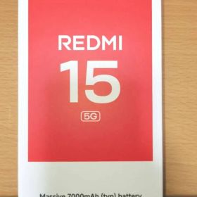 未使用 REDMI 15 5G スマホ ミッドナイトブラック xiaomi