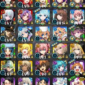 ランク1000↑ オーブ4000↑ メビウス エル 忍 十代 五月 ラファエルα 限定コラボ多数 | モンストのアカウントデータ、RMTの販売・買取一覧