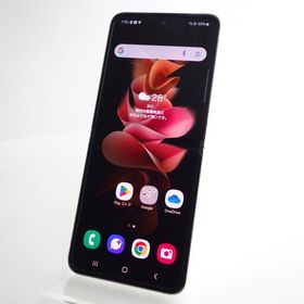 【SIMフリー】Galaxy Z Flip3 5G SCG12 クリーム 利用制限〇 au版