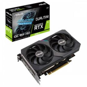 〔中古〕ASUS(エイスース) DUAL-RTX3060TI-O8G-MINI-V2〔344-ud〕