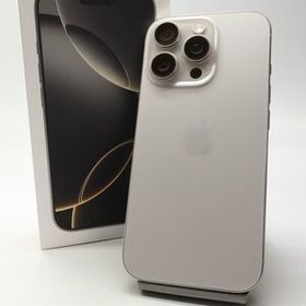 Apple iPhone16 Pro 256GB ナチュラルチタニウム A3292 3N746J/A バッテリ100% ■SIMフリー★Joshin1221【1円開始・送料無料】