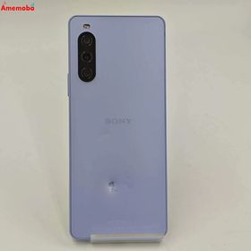 【中古】Xperia 10 V 6GB/128GB ラベンダー SOG11 AU版SIMフリー