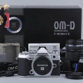OLYMPUS オリンパス 【中古】OLYMPUS オリンパス OM-D E-M5 Mark III 14-150mm II レンズキット シルバー シャッター回数僅少 元箱付き ミラーレスカメラ