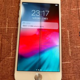 iPhone 6 シルバー64GB ジャンク品【画面縦線・SIMフリー】