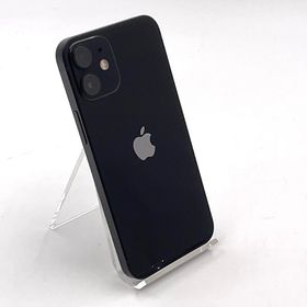 アップル(Apple)の【全額返金保証】【最速発送】Apple iPhone iPhone mini 12 mini 64GB ブラック au 動作確認済(スマートフォン本体)