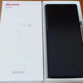 Sony Xperia 1 docomo SO-03L ブラック ドコモ