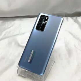 【中古】Huawei 国内版 【SIMフリー】 HUAWEI P40 Pro 5G シルバーフロスト 8GB 256GB ELS-NX9【ECセンター】保証期間１ヶ月【ランクB】