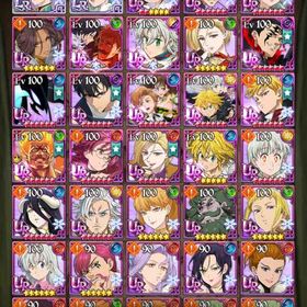 グラクロ 引退垢 マーリンエス メリエリ キングディアンヌ コラボ多数 | グラクロのアカウントデータ、RMTの販売・買取一覧