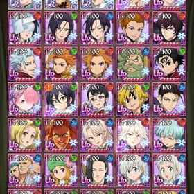 グラクロ引退垢 全体等級1200万越え | グラクロのアカウントデータ、RMTの販売・買取一覧