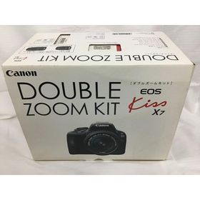 キヤノン Canon デジタル一眼レフカメラ EOS Kiss X7 ダブルズームキット