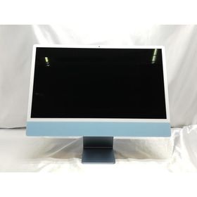 【中古】Apple iMac 24インチ 4.5K Retinaディスプレイ M1(CPU:8C/GPU:7C) 8GB/256GB ブルー MJV93J/A (M1・2021)【ECセンター】保証期間１ヶ月【ランクA】