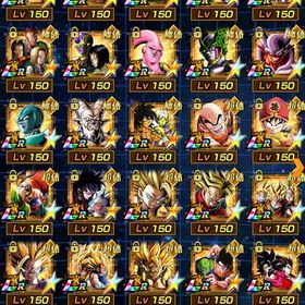 最新キャラコンプ LR・フェス限URフルコンプ 所持していないガチャ限定キャラありません！ | ドッカンバトルのアカウントデータ、RMTの販売・買取一覧