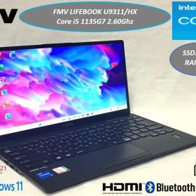 美品 2021年 軽量 薄型 LIFEBOOK U9311/HX i5 11世代