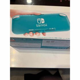 ニンテンドースイッチ(Nintendo Switch)のNintendo Switch Lite ターコイズ 箱付き カバー付き(家庭用ゲーム機本体)