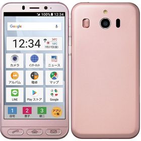 SIMフリー シンプルスマホ4 704SH ピンク 32GB