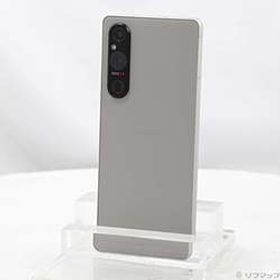 Xperia 1 V 256GB プラチナシルバー SOG10 au SIMフリー