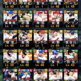 OB多数！バース、中村、別当、佐々木、宮本 | プロスピAのアカウントデータ、RMTの販売・買取一覧