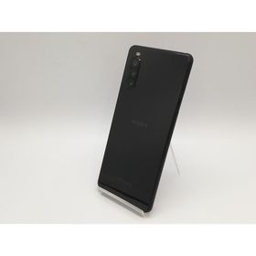 【中古】SONY docomo 【SIMロック解除済み】 Xperia 10 II ブラック 4GB 64GB SO-41A【博多】保証期間１ヶ月【ランクC】