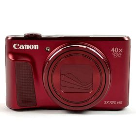 キヤノン Canon PowerShot SX720 HS レッド コンパクトデジタルカメラ 【中古】