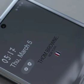 ★ギャラクシー Thom browne Galaxy Z Flip トムブラウン