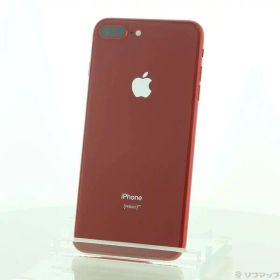 【中古】Apple(アップル) iPhone8 Plus 64GB プロダクトレッド MRTL2J／A SIMフリー 【377-ud】