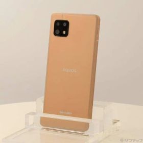 〔中古品〕 AQUOS sense6 128GB ライトカッパー SH-M19 SIMフリー【258】