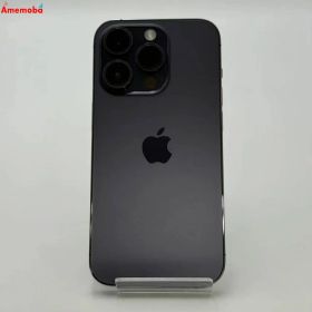 【中古】iPhone14 Pro 256GB ディープパープル MQ1E3J/A AU版SIMフリー ジャン