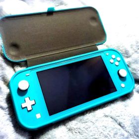 【箱付き、ケース付き】Nintendo Switch Lite ターコイズ