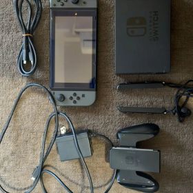 Nintendo Switch 本体 グレー 付属品あり