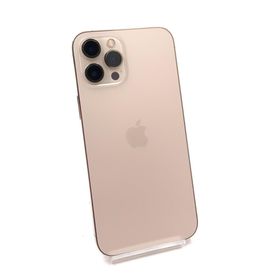 アップル(Apple)の【全額返金保証】【最速発送】Apple iPhone iPhone 12 Pro Max 512GB ゴールド au 動作確認済(スマートフォン本体)