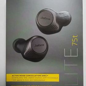 jabra フルワイヤレスイヤホン Elite 75t ノイズキャンセリング