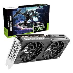 【中古】玄人志向 NVIDIA GeForce RTX4060Ti 搭載 グラフィックボード GDDR6 8GB 搭載モデル 【国内正規品】 GG-RTX4060Ti-E8GB/OC/DF