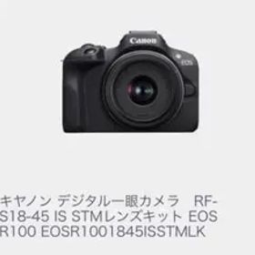 Canon EOS R100 デジタル一眼レフカメラ 3年保証つき