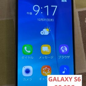 Samsung Galaxy s6 スマートフォン 本体のみ ブラック