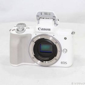 〔中古〕Canon(キヤノン) EOS Kiss M ホワイト〔258-ud〕