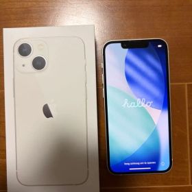 Apple iPhone 13mini スターライト 128GB 箱付き