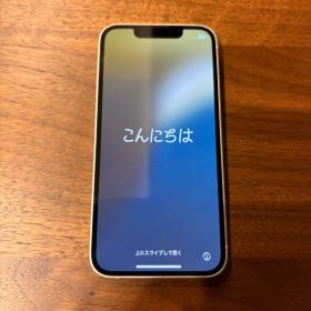 【美品】Apple iPhone 13 mini ホワイト 本体