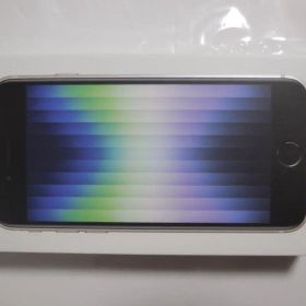 iPhone SE 第3世代 64GB スターライト （裏面 ホワイト）