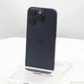 〔中古品〕 iPhone15 Pro 512GB ブルーチタニウム MTUL3J／A SIMフリー【269】